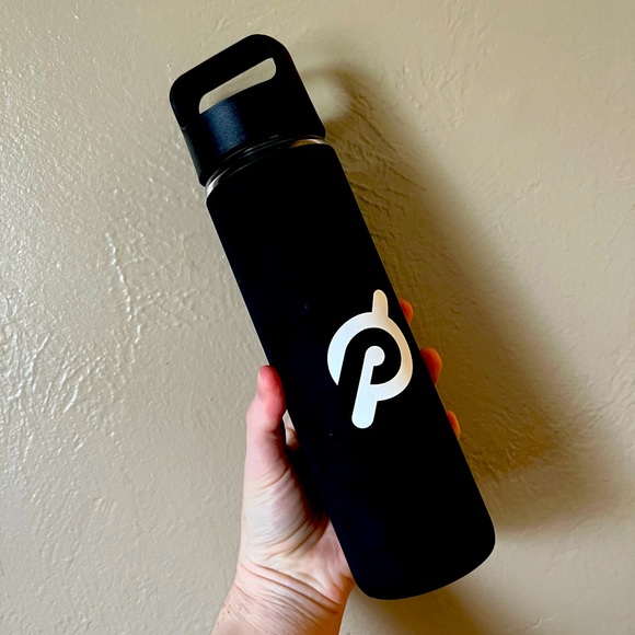 Peloton Other - ❌LAST CHANCE❌ PELOTON glass black water bottle NEW -never used